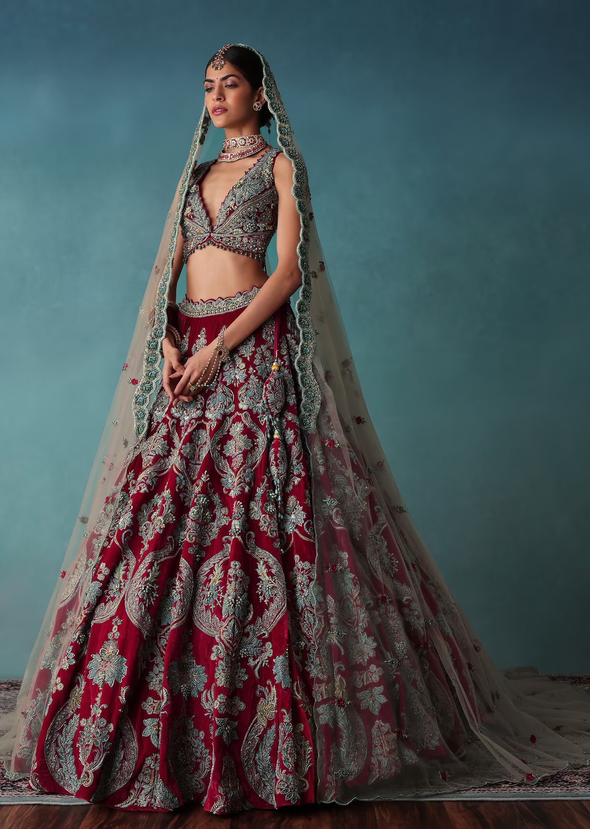 Kalki Fashion - While most brides today are breaking away from tradition  and indulging in newer, fresher colors like blush pinks and elegant beiges,  many still don't budge from the 'apni shaadi