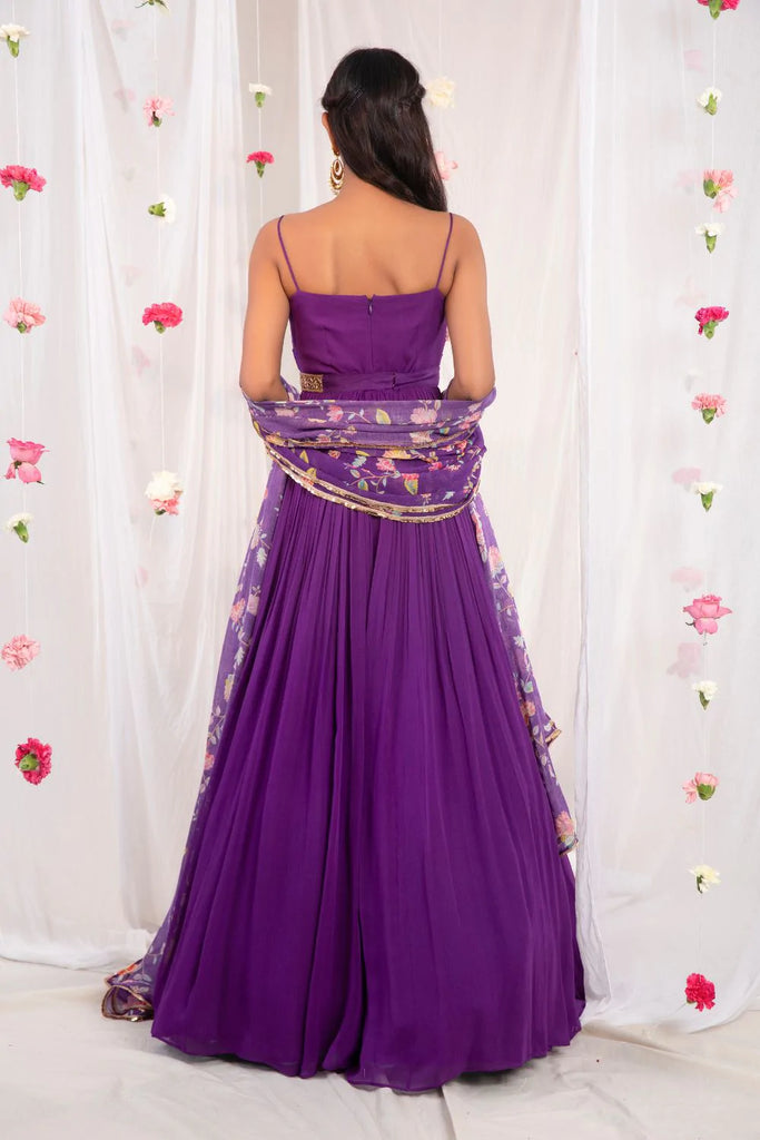 indian clothes uk, india clothing, indian outfit women, indian clothes online uk, dress indian, indian dresses uk, indian lehengas, gown india, traditional indian dresses, dresses for wedding wear, dresses for cocktail, wedding outfits indian, anarkali, evening dresses for party, bridal asian outfit, Lehenga, Lehnga, Shoulder veil dress, Indian partywear, Ethnic fashion, Bollywood outfit, Purple Anarkali Set, Draped Anarkali Set