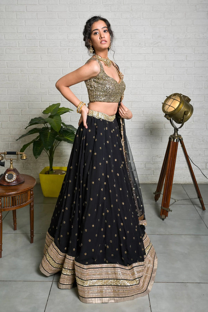 indian clothes uk, india clothing, indian outfit women, indian clothes online uk, dress indian, indian dresses uk, indian lehengas, gown india, traditional indian dresses, dresses for wedding wear, dresses for cocktail, wedding outfits indian, anarkali, evening dresses for party, bridal asian outfit, Lehenga, Lehnga, Shoulder veil dress, Indian partywear, Ethnic fashion, Bollywood outfit, Black Lehenga, Lehenga Set, Sequin Blouse