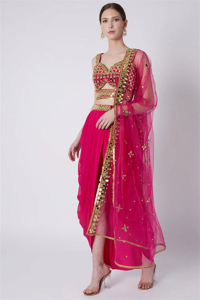 indian clothes uk, india clothing, indian outfit women, indian clothes online uk, dress indian, indian dresses uk, indian lehengas, gown india, traditional indian dresses, dresses for wedding wear, dresses for cocktail, wedding outfits indian, anarkali, evening dresses for party, bridal asian outfit, Lehenga, Lehnga, Shoulder veil dress, Indian partywear, Ethnic fashion, Bollywood outfit, Pink Dhoti Set, Embroidered Dhoti Set