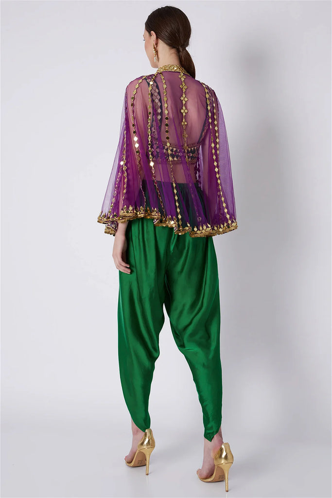 indian clothes uk, india clothing, indian outfit women, indian clothes online uk, dress indian, indian dresses uk, indian lehengas, gown india, traditional indian dresses, dresses for wedding wear, dresses for cocktail, wedding outfits indian, anarkali, evening dresses for party, bridal asian outfit, Lehenga, Lehnga, Shoulder veil dress, Indian partywear, Ethnic fashion, Bollywood outfit, Green Dhoti Set, Embroidered Dhoti Set, Purple Tulle Cape