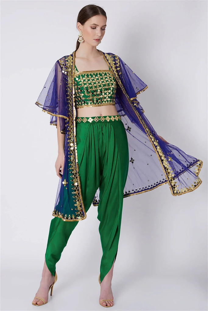 indian clothes uk, india clothing, indian outfit women, indian clothes online uk, dress indian, indian dresses uk, indian lehengas, gown india, traditional indian dresses, dresses for wedding wear, dresses for cocktail, wedding outfits indian, anarkali, evening dresses for party, bridal asian outfit, Lehenga, Lehnga, Shoulder veil dress, Indian partywear, Ethnic fashion, Bollywood outfit, Green Dhoti Set, Embroidered Dhoti Set, Blue Tulle Cape