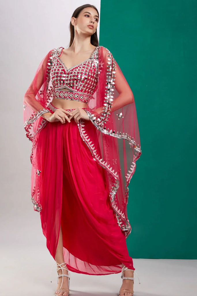 indian clothes uk, india clothing, indian outfit women, indian clothes online uk, dress indian, indian dresses uk, indian lehengas, gown india, traditional indian dresses, dresses for wedding wear, dresses for cocktail, wedding outfits indian, anarkali, evening dresses for party, bridal asian outfit, Lehenga, Lehnga, Shoulder veil dress, Indian partywear, Ethnic fashion, Bollywood outfit, Pink Cape Set, Mirror Cape Set